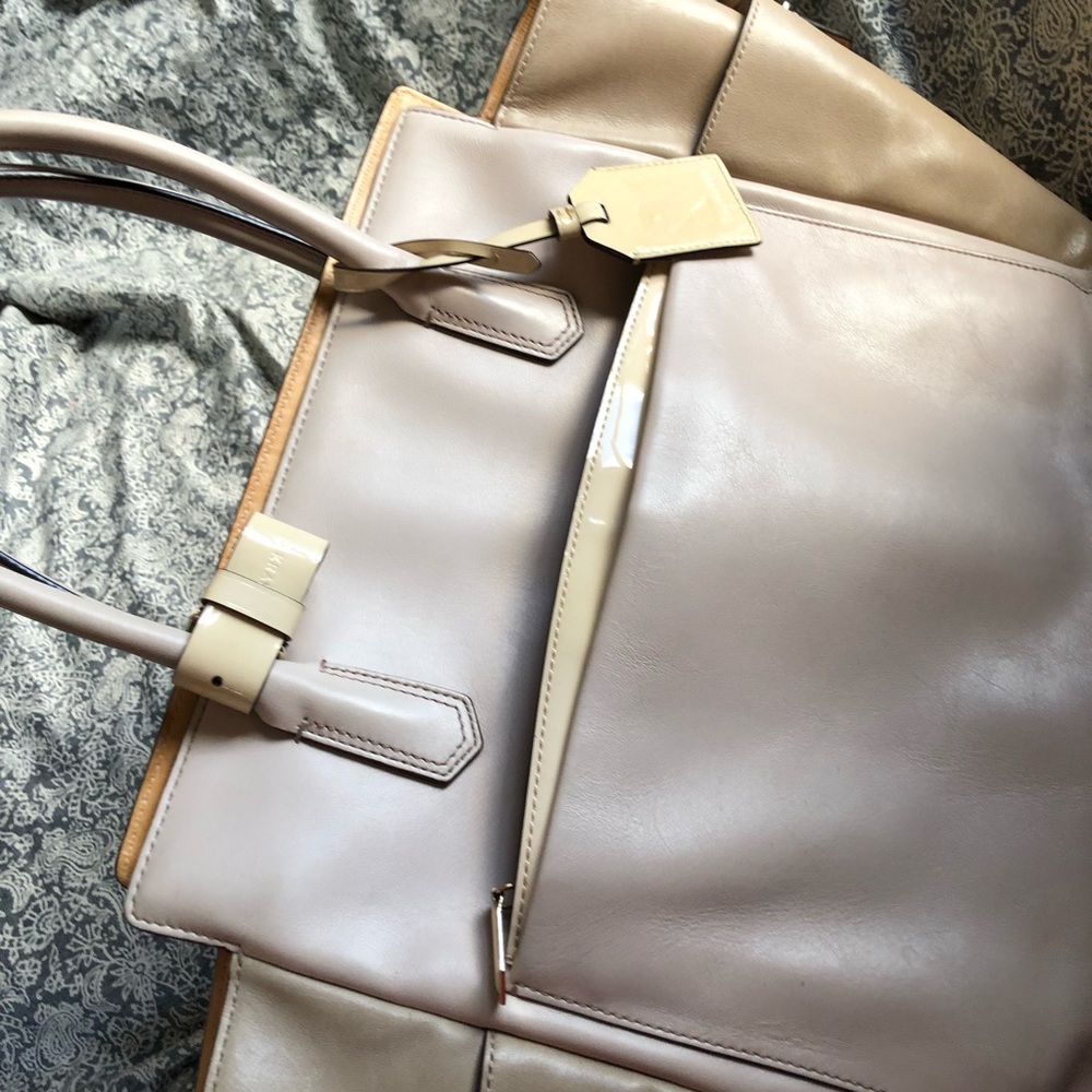Reed Krakoff Beige and Tan Tote
